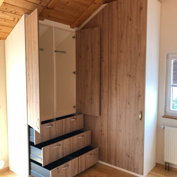 Drempelschrank und Dachschrägenschrank