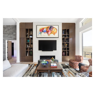 Promontory New Build 2023 - Contemporary - Living Room - Salt Lake City ...
