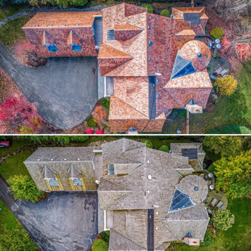 Winnetka, IL : Cedar Shake Roof Replacement