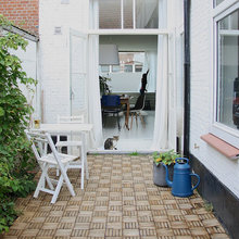 sunny side of house
