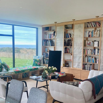 Maison d'architecte en bord de mer en Bretagne