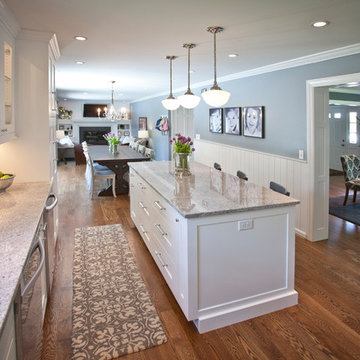 Montgomery Kitchen Remodel in White and Gray Color Scheme