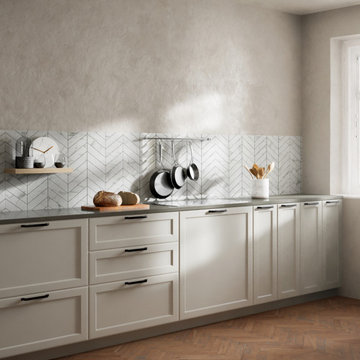 Kitchen design for Thermoform, 3d rendering