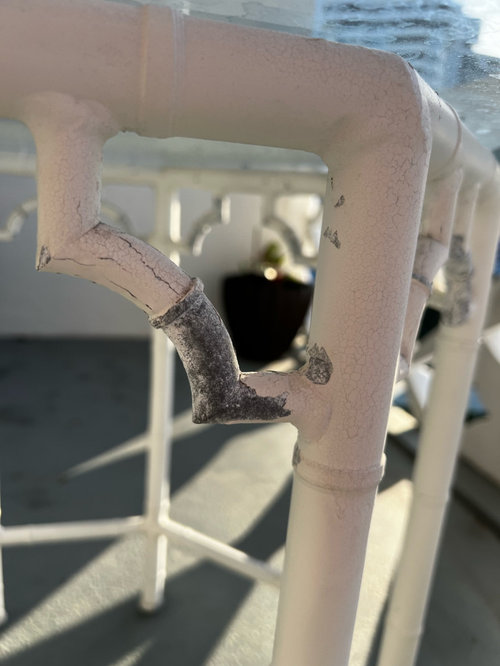 how to paint metal patio set?