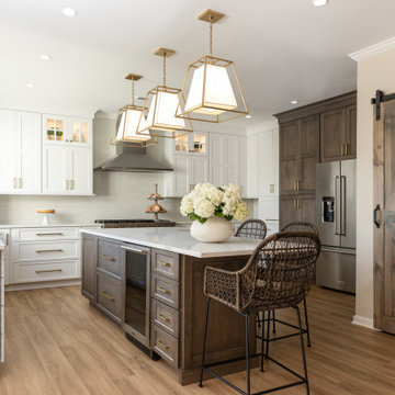 Warm Kitchen & Sunroom