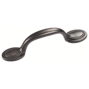 Belwith Hickory 3 In. Eclipse Vintage Bronze Cabinet Pull P431-VB Hardware