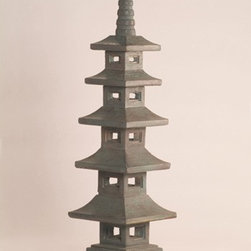 Temple Pagoda - Garden Statues And Yard Art