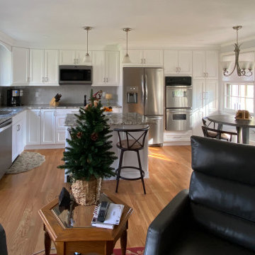 Open Floor Kitchen Remodel, Glastonbury, CT