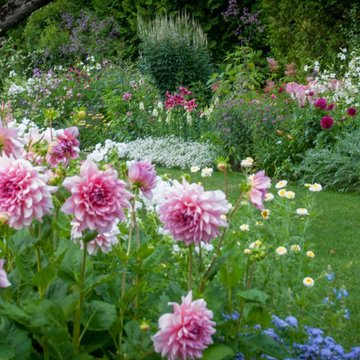 Before and After images of new garden installations