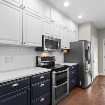 Vickery Park Blue & White Kitchen