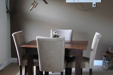 Inspiration for an eclectic dining room remodel in Other