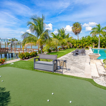 Private Waterfront Retreat With Pool, Dock, and Putting Green