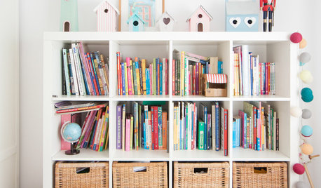 6 idées pour exposer les livres dans les chambres d'enfant