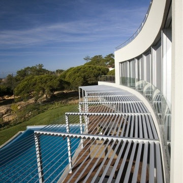 A residential home with en-suite beach.