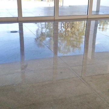 Residential Concrete Polishing 800 Grit