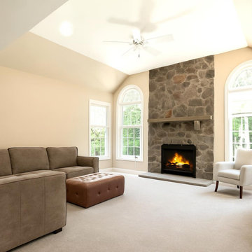 Family room before