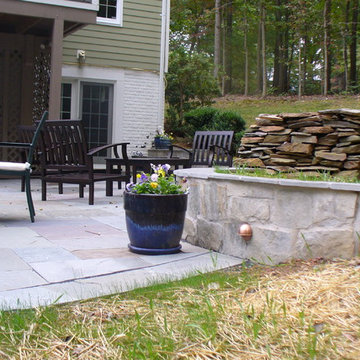 Custom Wall with embedded lighting
