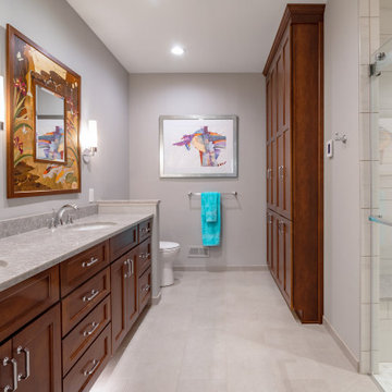 An Inspired Bathroom Design in Washington Crossing