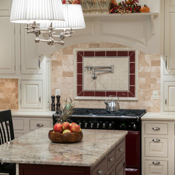 Elegant Colonial Kitchen in Point Ridge Farms-Camp Hill, PA