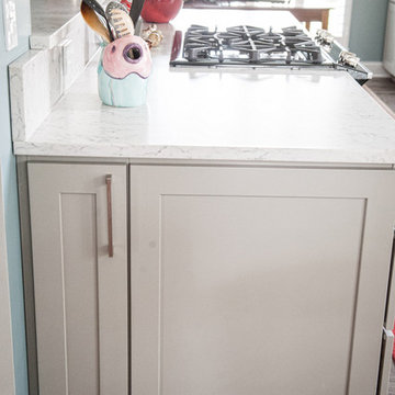 Clean lines with a touch of contemporary.