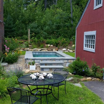Private Courtyard Plunge Pool in New England