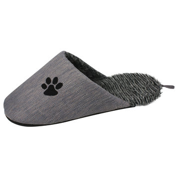 Slip-On Fashionable Slipper Dog Bed