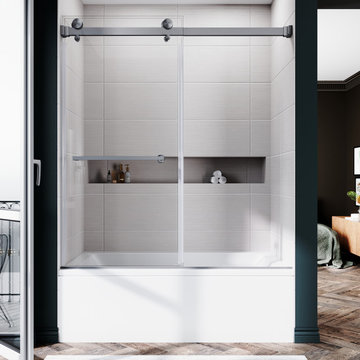 Frameless Sliding Shower Door | 10mm SGCC Certified Glass