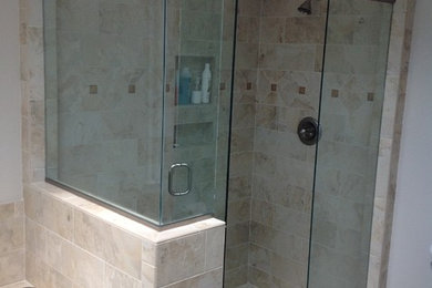 Bathroom - modern bathroom idea in Raleigh