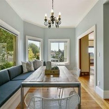built in dining room
