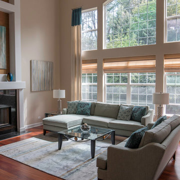 Palatine Contemporary Family Room