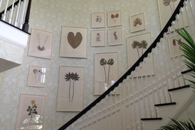 Elegant staircase photo in Miami