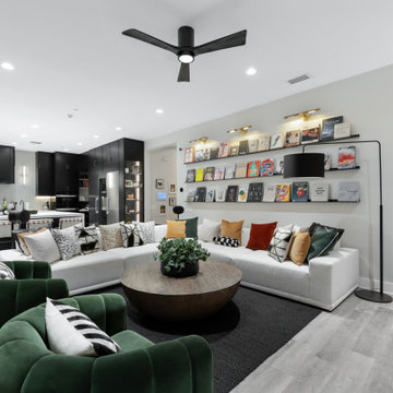 Innovative Design: Custom Entertainment & Fireplace Feature