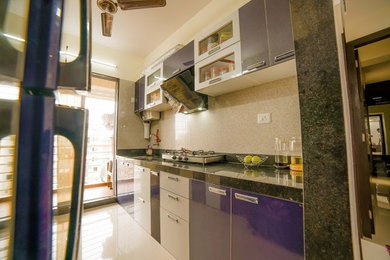 2 BHK compact flat Interior Designing