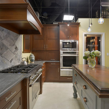 Kitchen with Pantry display in Bilotta’s Mount Kisco Showroom