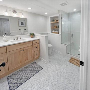 Basement Bathroom and Storage, Pennington NJ