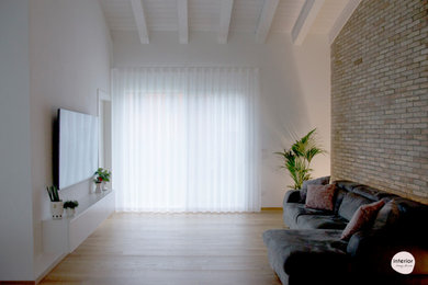 Modernes Wohnzimmer in Venedig