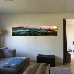 Aaron Chang Residential Installations: San Elijo Sunset Pano - Fine Art Prints