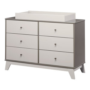 dark grey changing table
