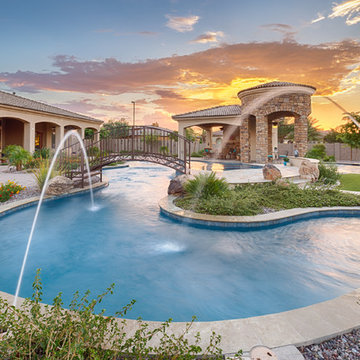 NEW Lazy River Pool and Spa in Gilbert, Arizona