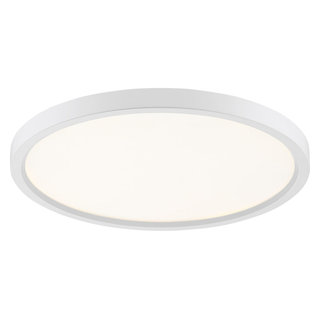 Elena 9 light oval outlet flush fitting