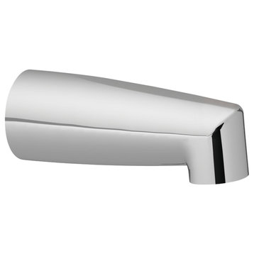 Moen 3828 7" Wall Mounted Tub Spout With 1/2" IPS Connection, Less Diverter