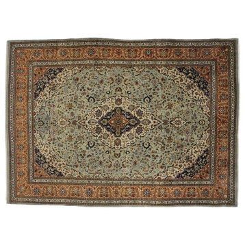 Vintage Persian Khorassan Rug, 09'07 X 13'03