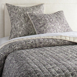 Arden Paisley Quilt King - Quilts And Quilt Sets