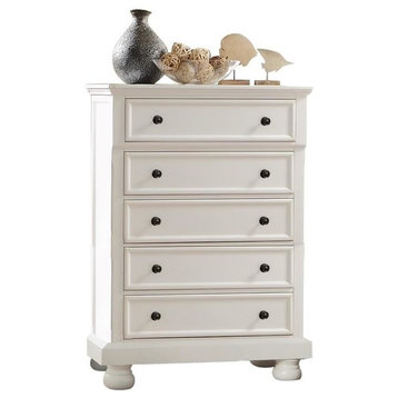 Liverpool Cottage Chest, White