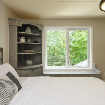 New Double Window Combination in Wonderful Bedroom - Renewal by Andersen Greater