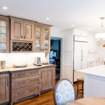 Kitchen & Laundry Re-modelling With Sufficient Counter & Dinning Space