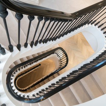 Balustrade with a Classic Spindle Design