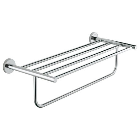 Grohe 40 462 Bau Cosmopolitan Towel Rack - Polished Chrome
