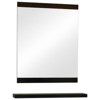 23.6 in Mirror-black -wood