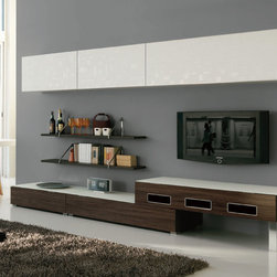 Wall Unit Velvet 910 by Artigian Mobili Italy - $3,995.00 - Entertainment Centers And Tv Stands